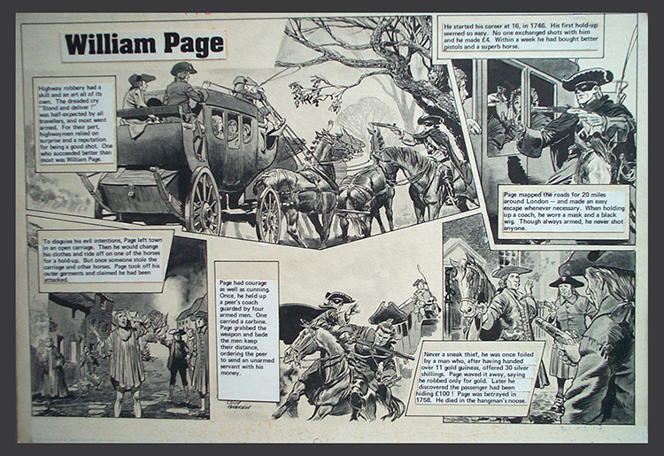 William Page (Original) (Signed) by Colin Andrew Art at The Illustration Art Gallery