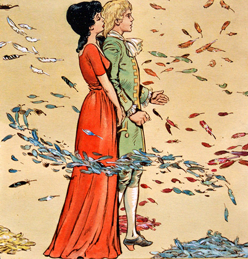 Princess Petal: Feathers of Love (Original) by Princess Petal (Blasco) Art at The Illustration Art Gallery