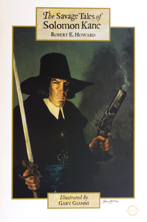 The Savage Tales of Solomon Kane 1 (Limited Edition Print) (Signed) by Gary Gianni Art at The Illustration Art Gallery