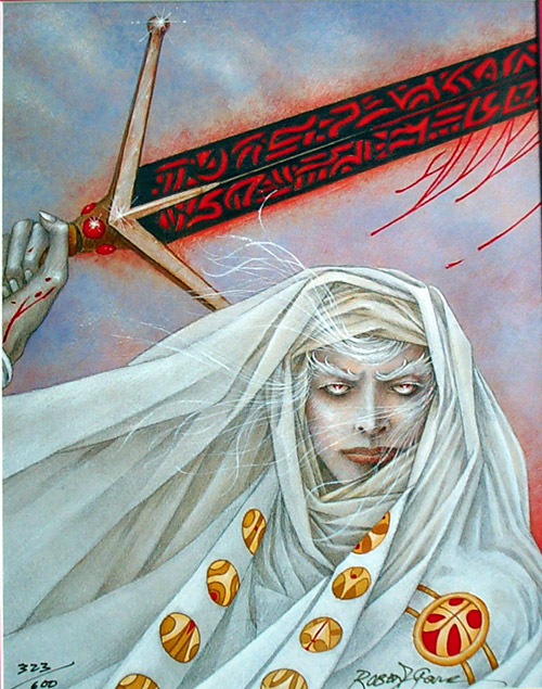 Elric 2 (Limited Edition Print) (Signed) by Robert Gould Art at The Illustration Art Gallery