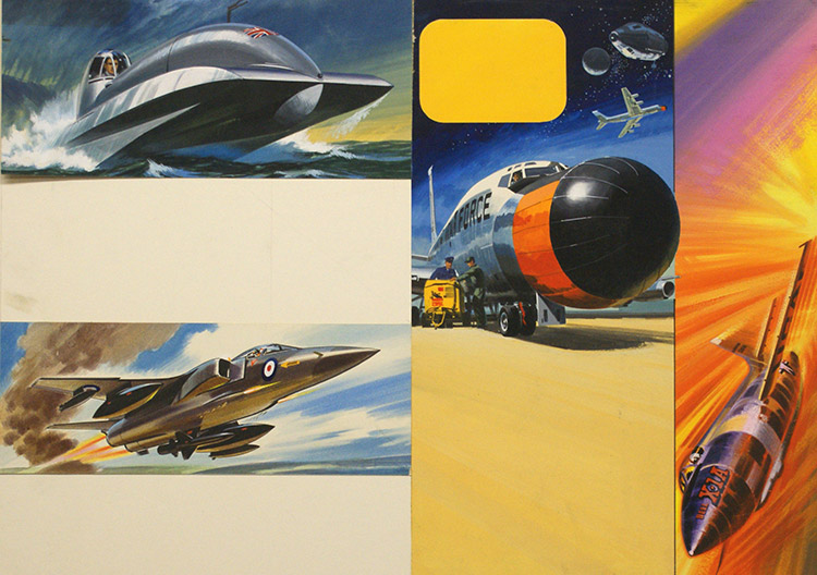 Speed Kings (Original) by Wilf Hardy Art at The Illustration Art Gallery