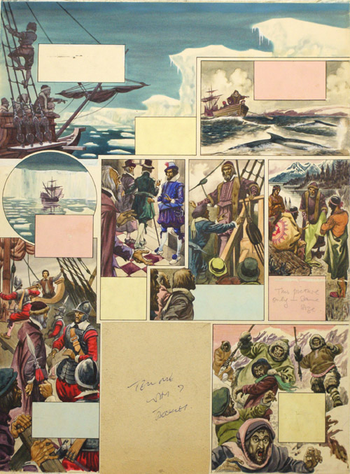 In Search of the North-West Passage (Original) by British History (Peter Jackson) at The Illustration Art Gallery