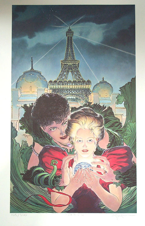 Paris (Limited Edition Print) (Signed) by Michael Kaluta Art at The Illustration Art Gallery