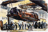 Steam Engine: Boiler Lifted Clear (Original)