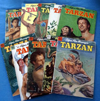 Collection of 10 Dell Tarzan comics (1954) at The Book Palace