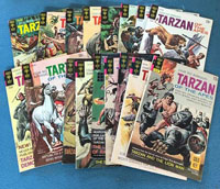 Collection of 17 Gold Key Tarzan comics at The Book Palace